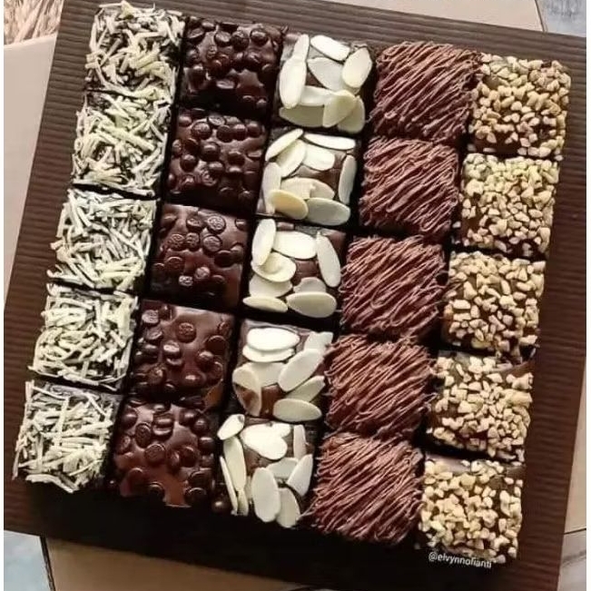 

Brownies premium 25 Bites