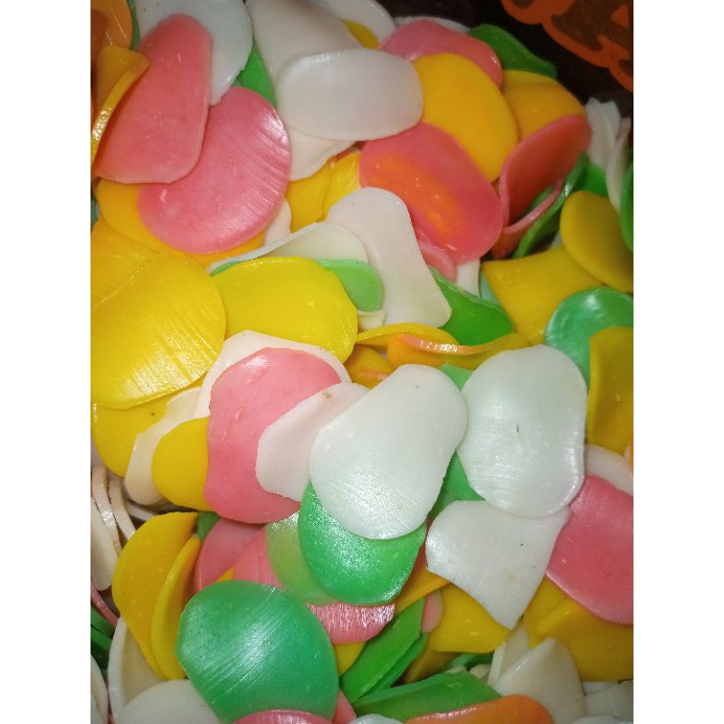 

Kerupuk Bawang Rainbow warna warni