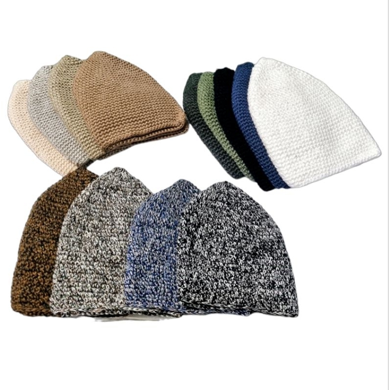 Peci Kopiah Rajut NIGERIA tebal murah , Songkok Rajut , Peci Haji Rajut Nigeria