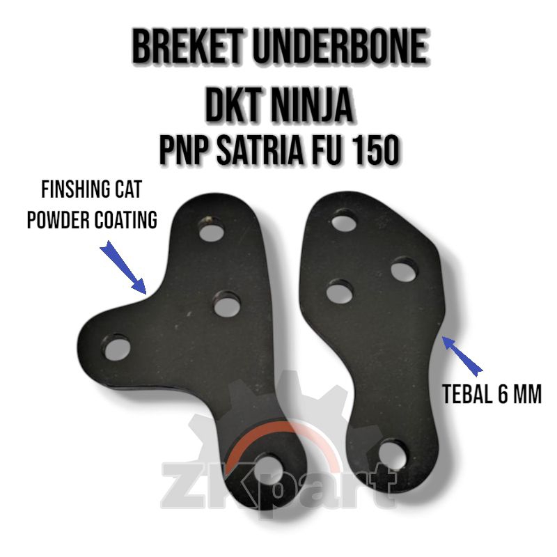Breket Underbone dkt Ninja Pnp Satria Fu Breket Bracket Footstep Underbone Satria Fu