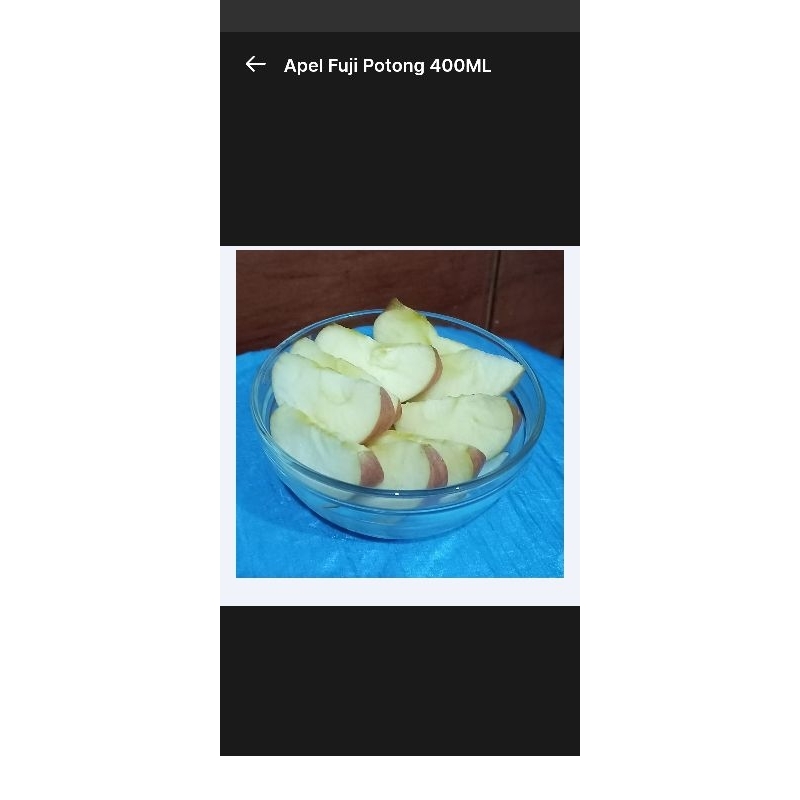 

Apel fuji potong cup 400ml