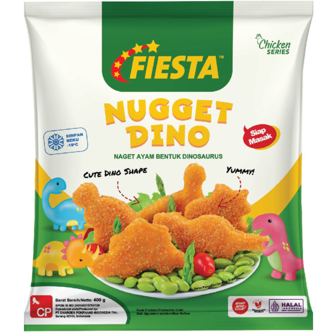 

FIESTA CHICKEN NUGGET DINO 400 GR