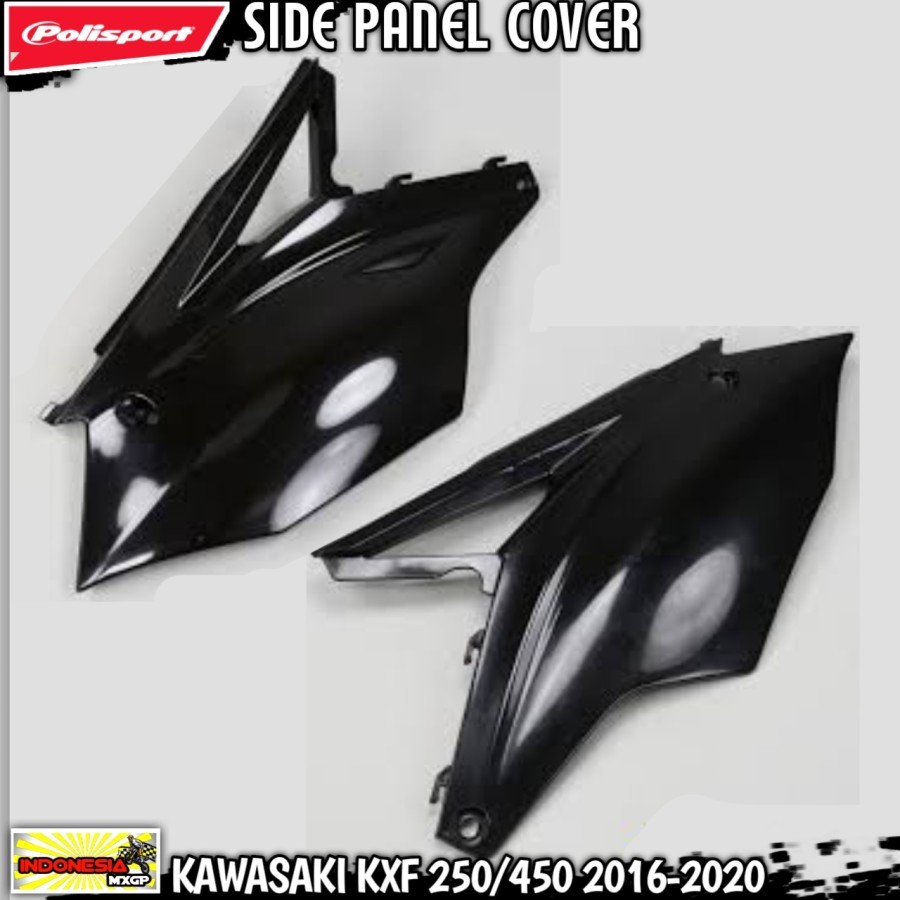 KAWASAKI KX - KXF 250 450 F 2016 2017 2018 2019 2020 - POLISPORT SIDE PANEL COVER BODY SAMPING - SAY