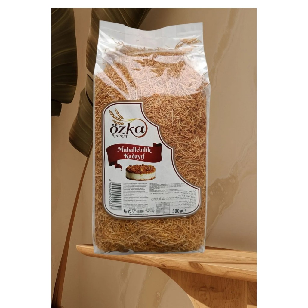 

RK12 kunefe atau kunafa kering sangrai premium original Turki (kadayif) bahan Coklat Dubai
