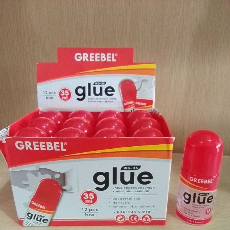 

(12PCS) WATER GLUE GREEBEL 35ML PACK