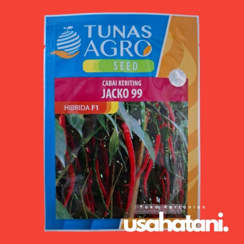 JACKO 99 F1 10 Gram Benih Cabe Keriting Tunas Agro