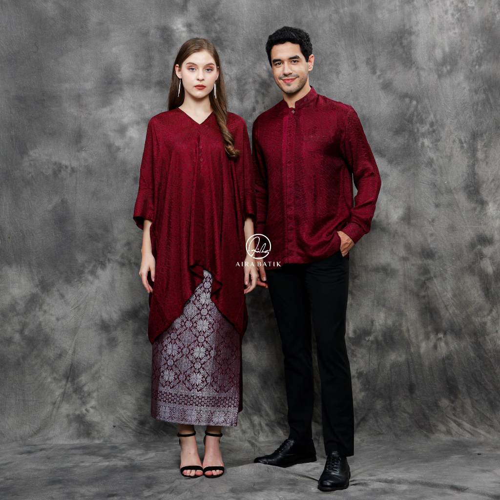 AIRA BATIK _ Alisa Couple I Tunik Couple I Tunik Viscose One Set Viscose I Tunik Viscose I Raya Outf