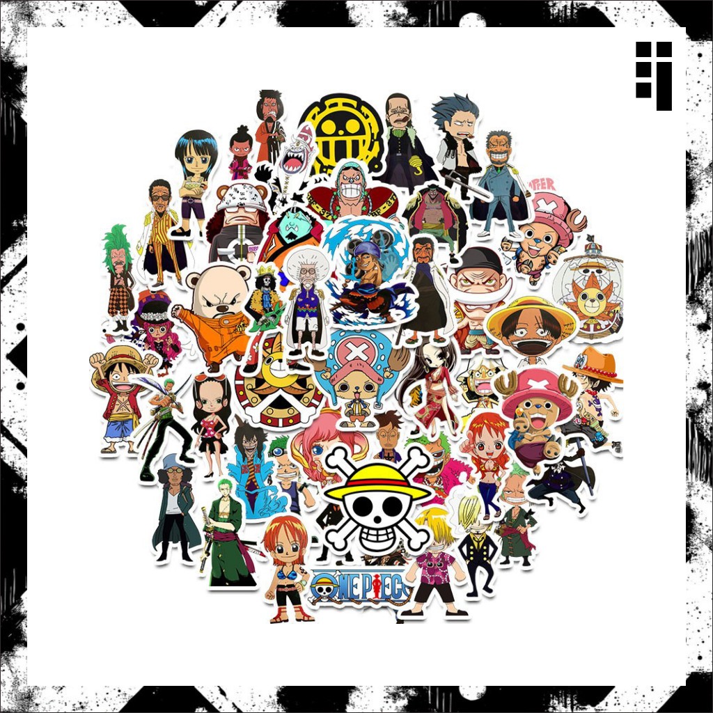 

Stiker Cutting Anime ONE PIECE Vinyl