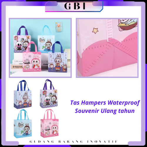 

GBI Tas Kado Ulang Tahun Tas Hampers Waterproof Souvenir Ulang tahun Goodie Bag Ulang Tahun Karakter Monster Tas Bingkisan Pesta Anti Air