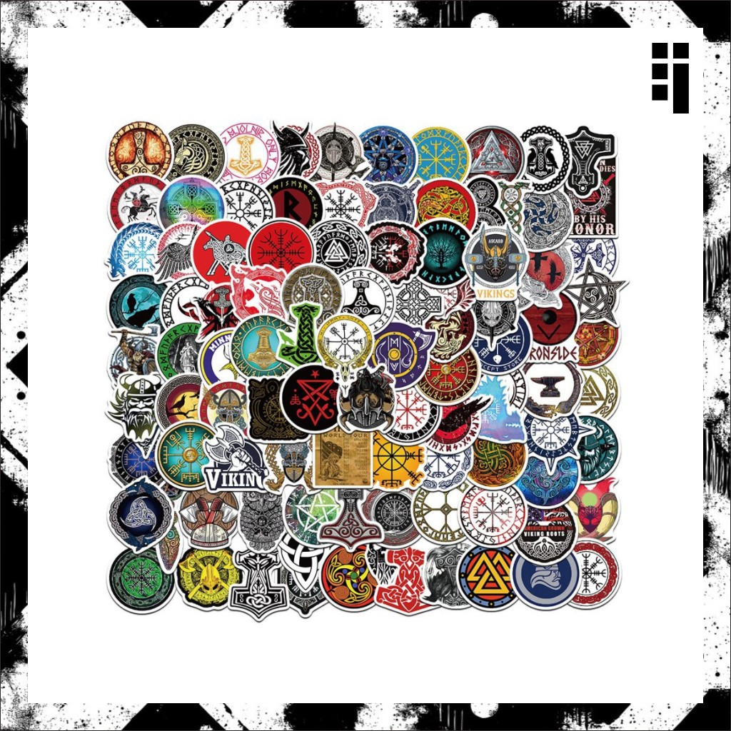 

Stiker Cutting MYTHOLOGY GREEK & NORDIC Vinyl