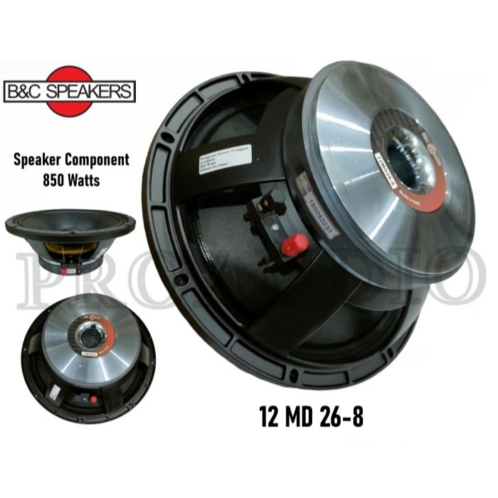 KOMPONEN SPEAKER B&C 12MD26/12 MD26-8 12 INCH HIGH-MID-LOW,SPEAKER B&C 12INCH