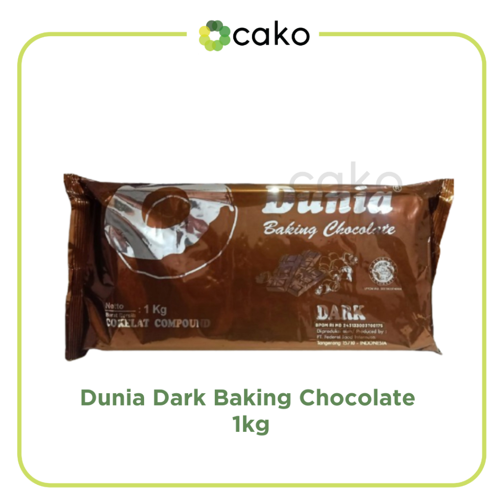 

Dunia Dark Chocolate Compound 250gr & 1kg