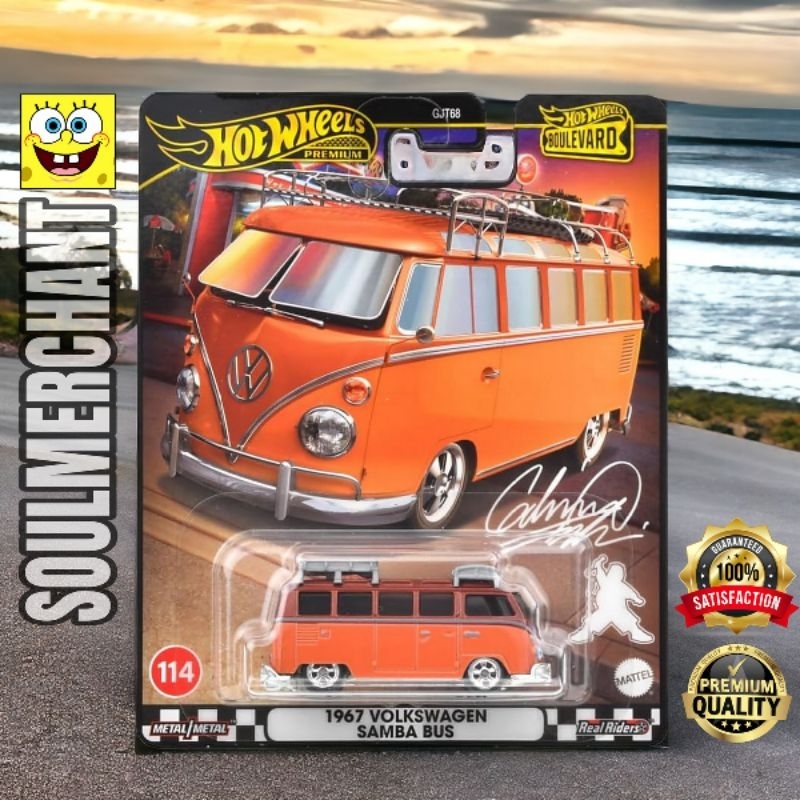 Hot Wheels Boulevard 1967 Volkswagon Samba Bus