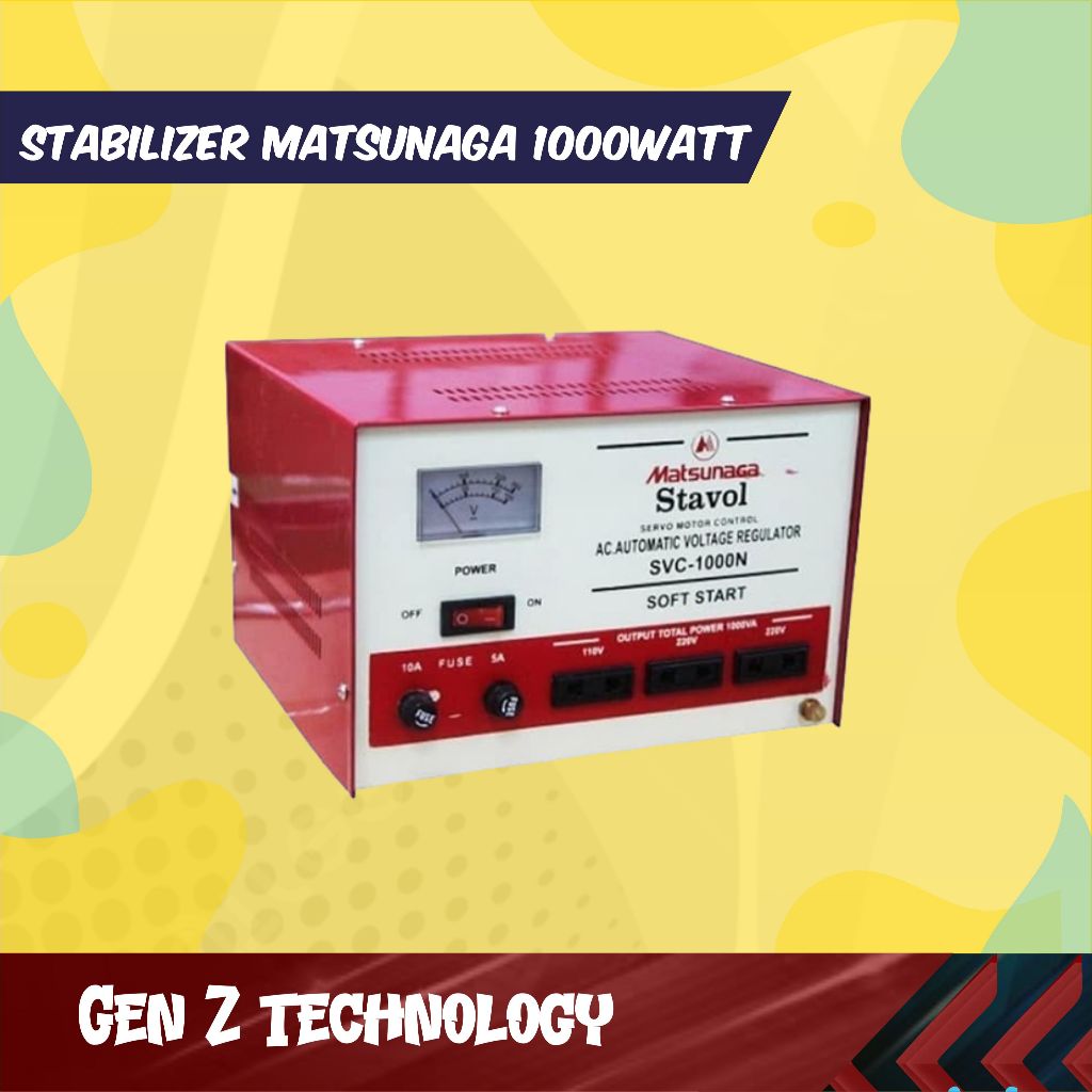 Stabilizer Matsunaga 1000watt / Stavol matsunaga 1000watt