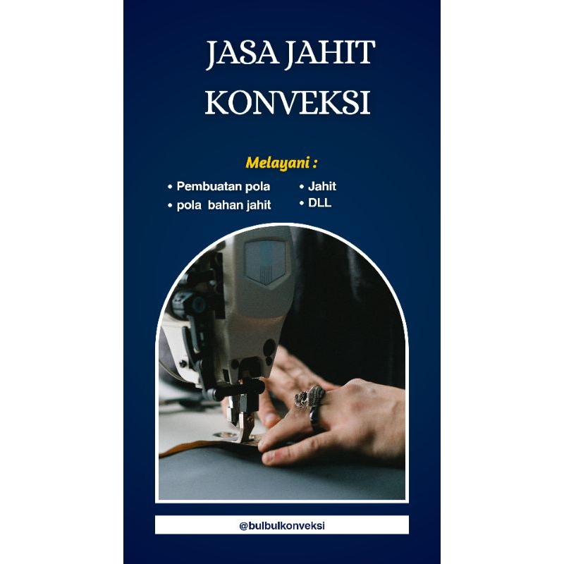 Jasa jahit konveksi murah