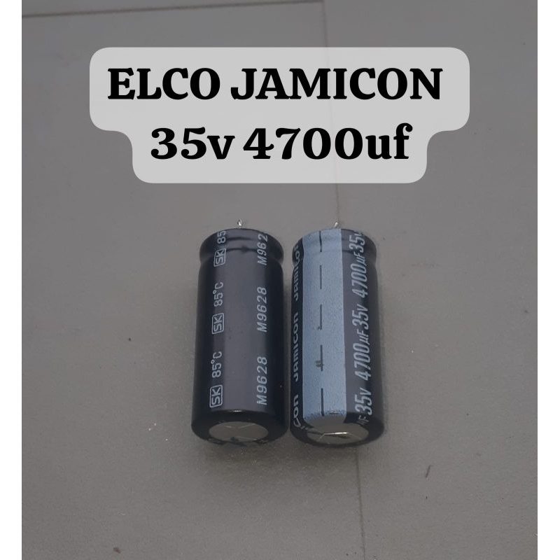 ELCO JAMICON 35v 4700uf ORIGINAL COPOTAN