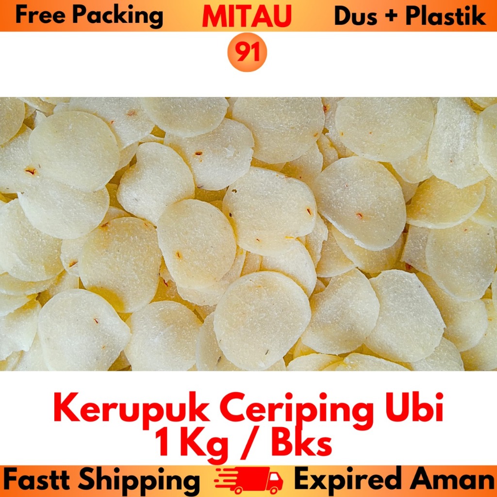 

Ceriping Singkong 1kg / Bks Beli 5 Bungkus Lebih Murah
