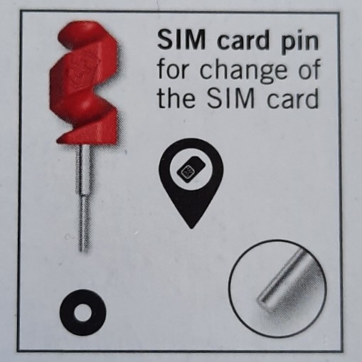 VICTORINOX MINI TOOL SET SIM CARD PIN - RED SCREWDRIVER OBENG MERAH ORIGINAL EDC FOR KNIFE PISAU LIP