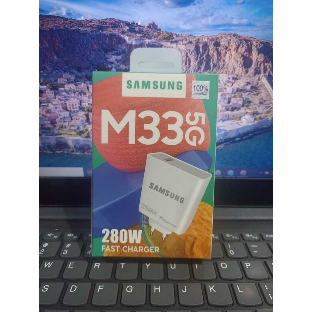Batok Charger Galaxy M33 5G 280W Adaptor