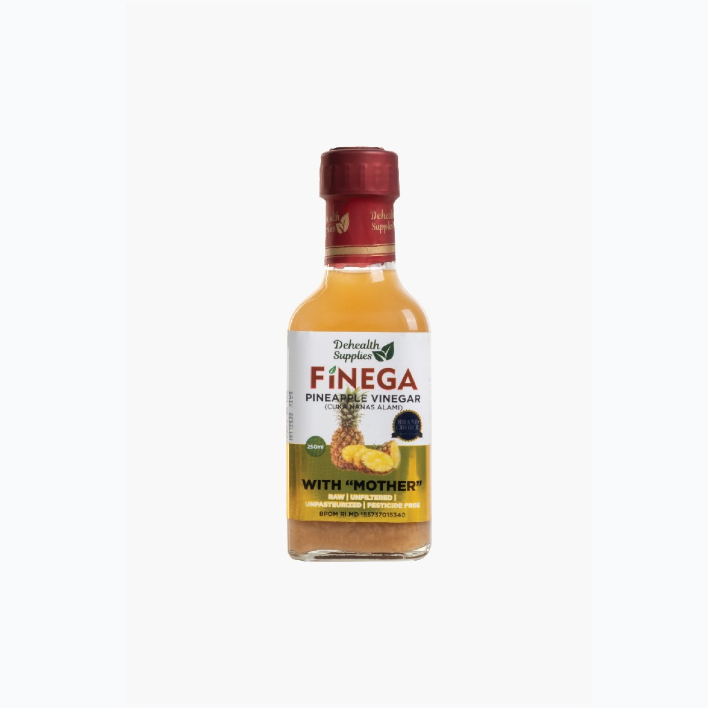 

Finega Pineapple Vinegar 250ml / Cuka Nanas Alami