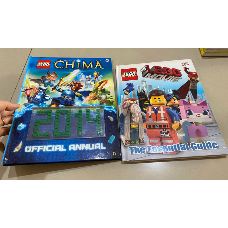

DK buku the lego movie the essential guide book legends of chima office annual 2014