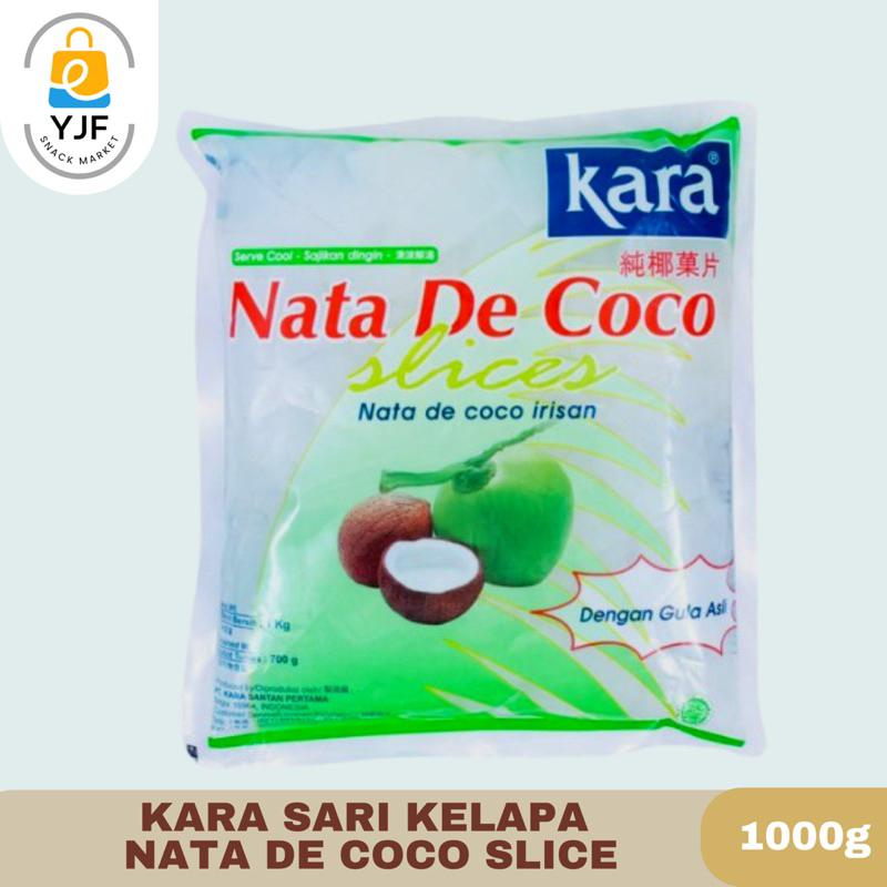 

Kara Nata De Coco / Sari Kelapa Nata De Coco Slice / Kotak Plain - 1KG