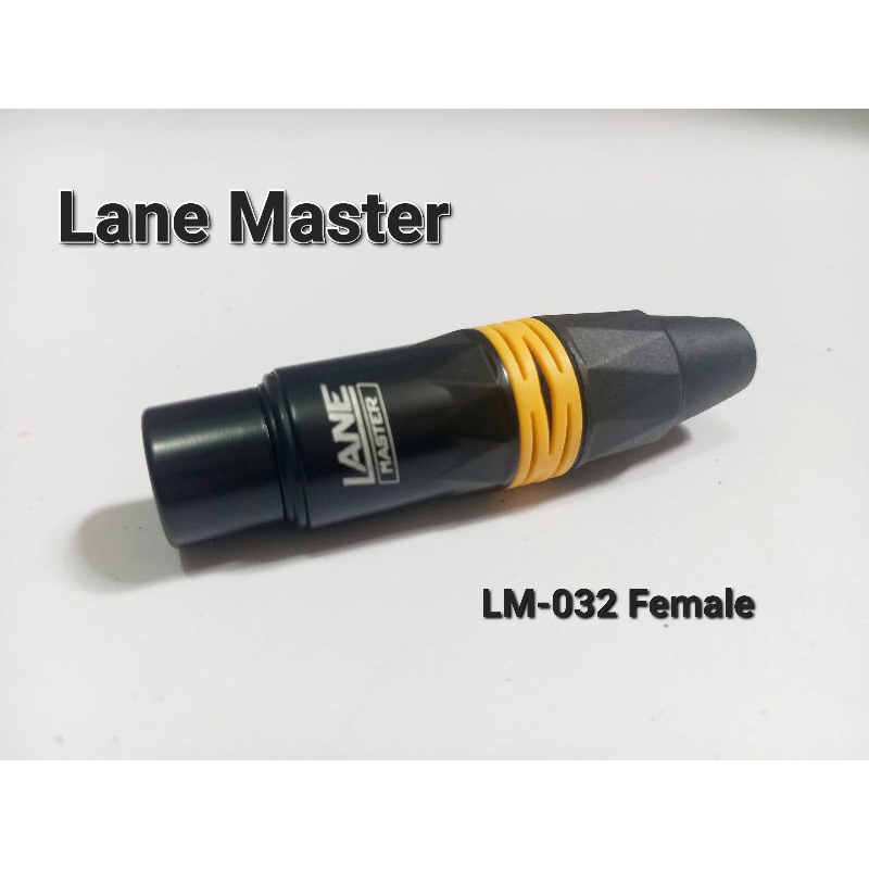 SOKET CANON XLR LANE MASTER LM-032 FEMALE (ORIGINAL)