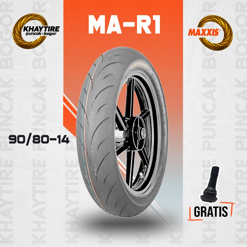 Ban Tubles Soft Compound Motor Matic MAXXIS MA-R1 90/80 Ring 14