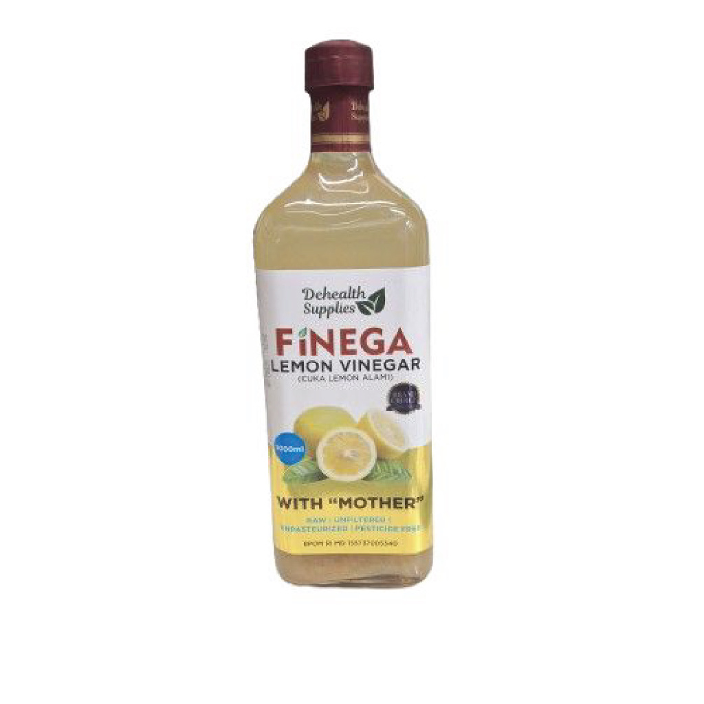 

Finega Lemon Vinegar 1.000ml / Cuka Lemon Alami