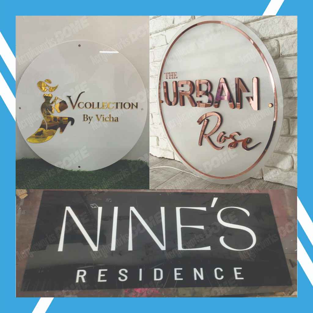 Custom Papan Nama Perusahaan Papan Nama Toko Logo Signage Acrylic