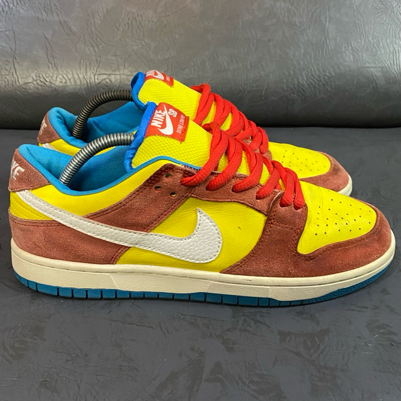 sz43 Nike Sb Dunk low Pro Habanero Red Sepatu thrift second