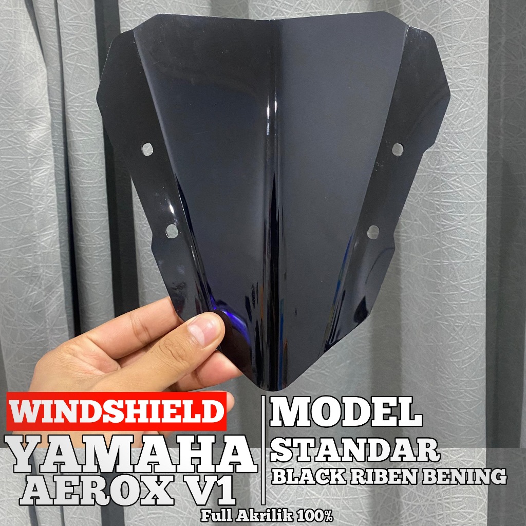 Visor Windshield Aerox 155 Visor Aerox New Visor Aerox Old Visor Aerox Smoke Tinggi Visor Sectbill A