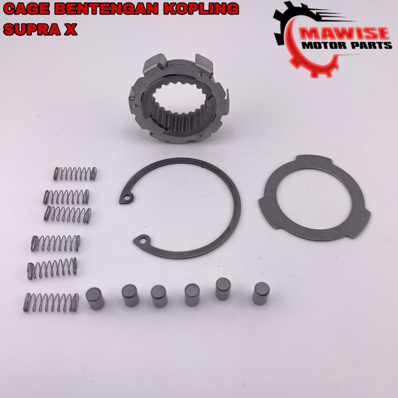 Cage Bentengan Kopling Supra X - Bentengan Kopling Cage Assy Cage Mimis Lonceng Supra X 110 Grand