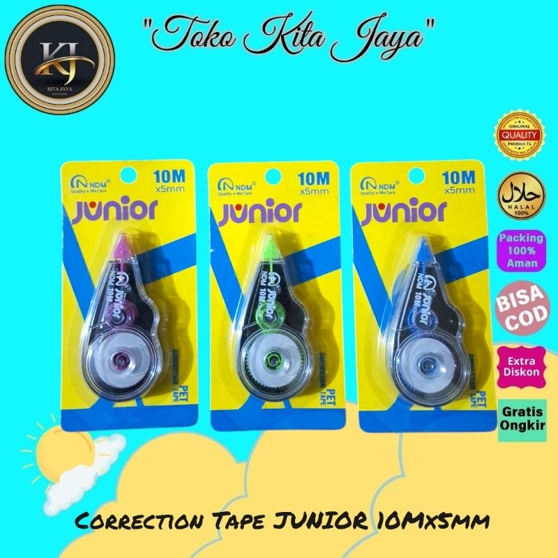 

Correction tape Junior 10mm x 5mm