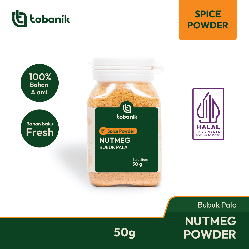 

Pala Bubuk Murni 50 Gram / Pure Nutmeg Powder