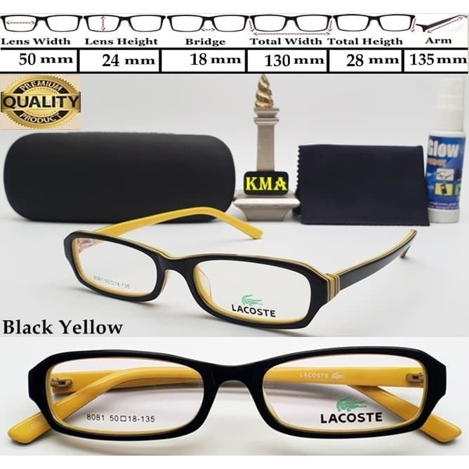frame LACOSTE STYLISH kacamata frame minus lacoste trendy premium 13