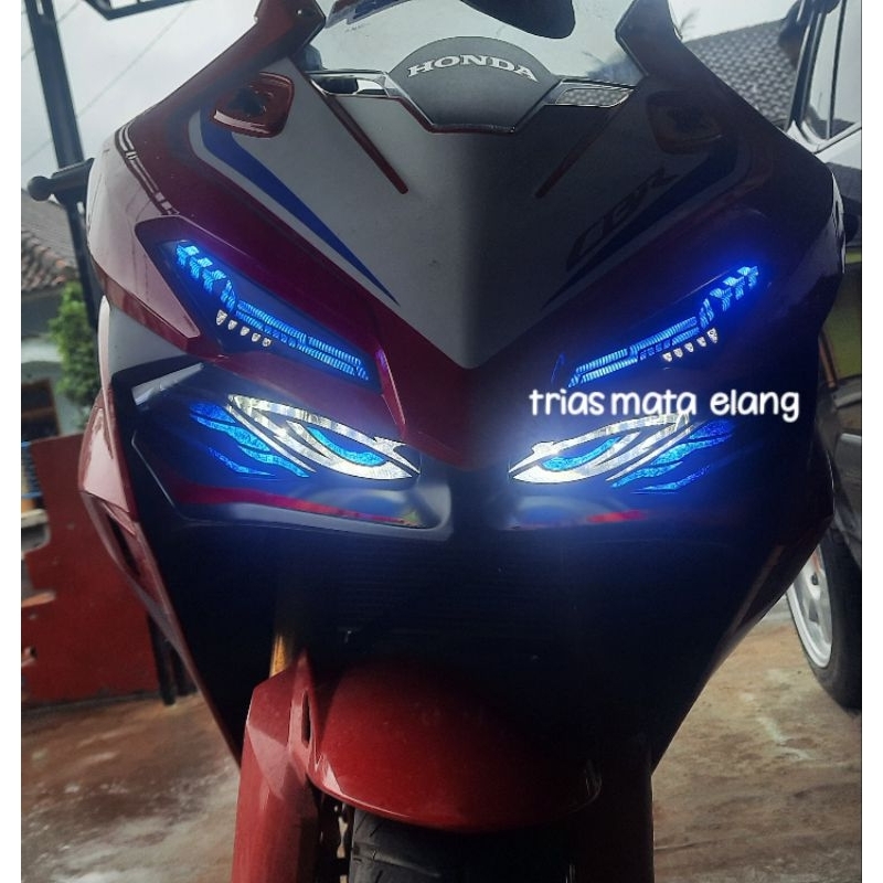 UPDATE stiker lampu cbr 250RR / 150 RR