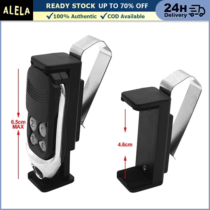 Penjepit Kunci Remote Klip Holder Remote Control Pagar Gerbang Garasi Mobil Sun Visor