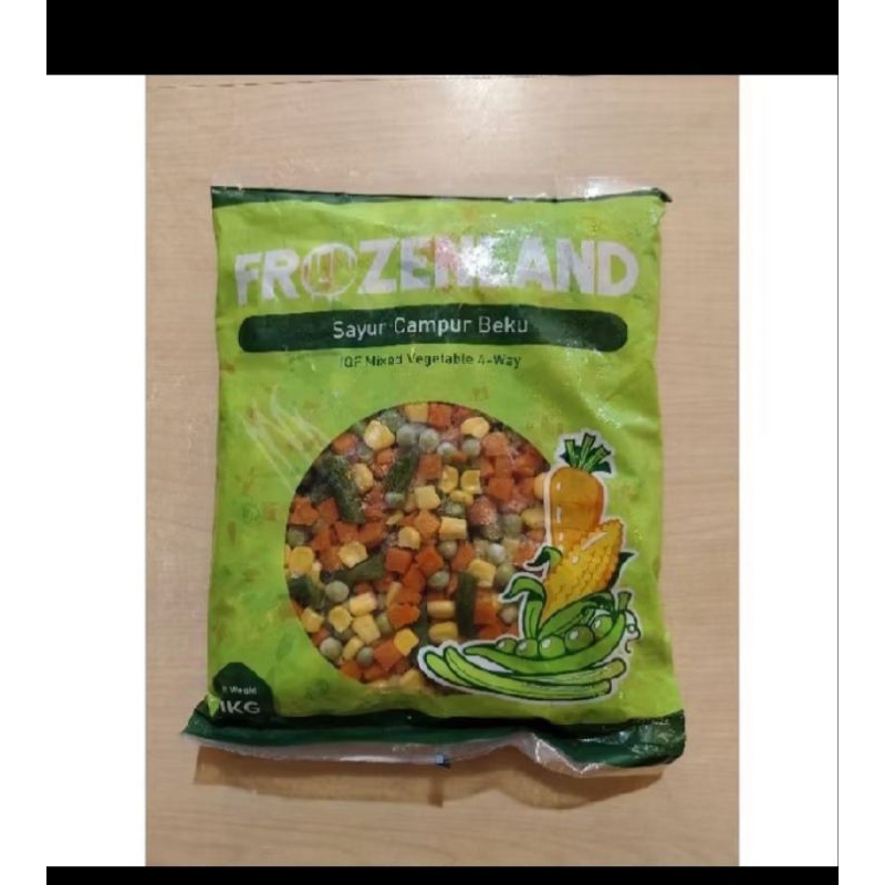 

Frozen Land mix vegetable 1kg