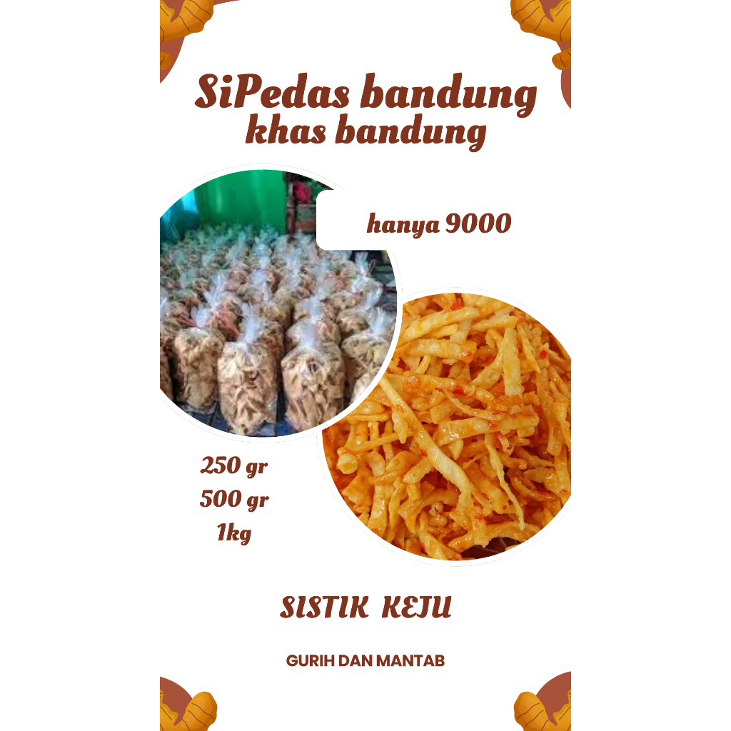 

Sistik Keju Sipedas Bandung Hanya 11000