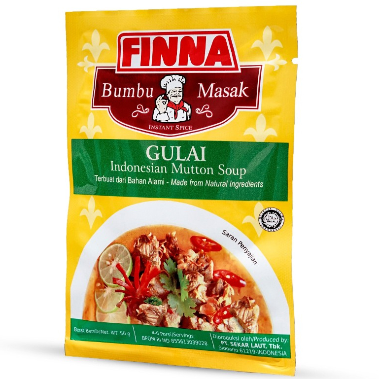 

FINNA BUMBU GULAI 50 GRAM