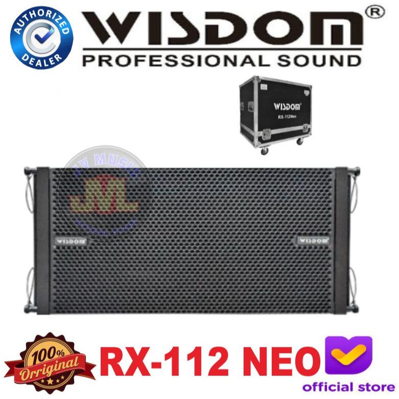 Wisdom RX112 Neo Speaker Line Array Pasif Original RX-112 Neo