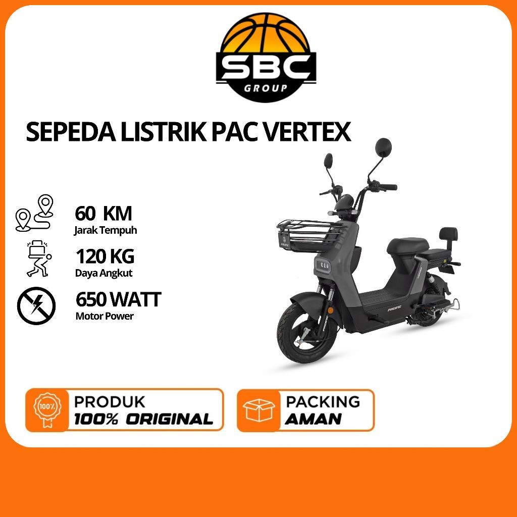 SEPEDA LISTRIK PACIFIC VERTEX