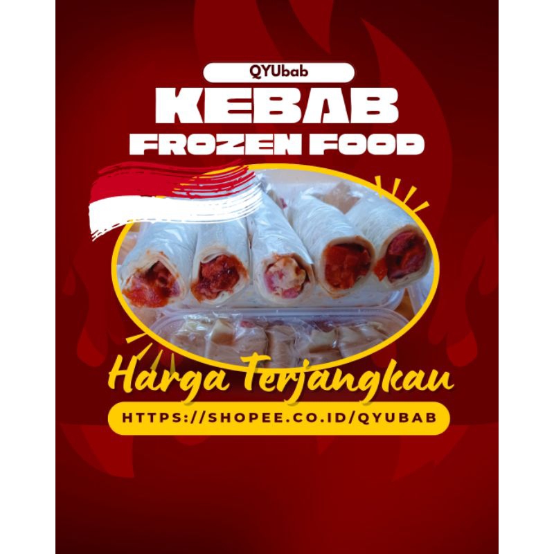 

QYUbab Kebab Frozen Food Harga Terjangan