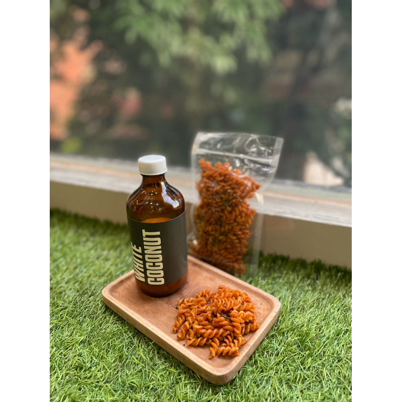 

Makaroni Spiral 100gram | Makaroni Pedas | Camilan Makaroni