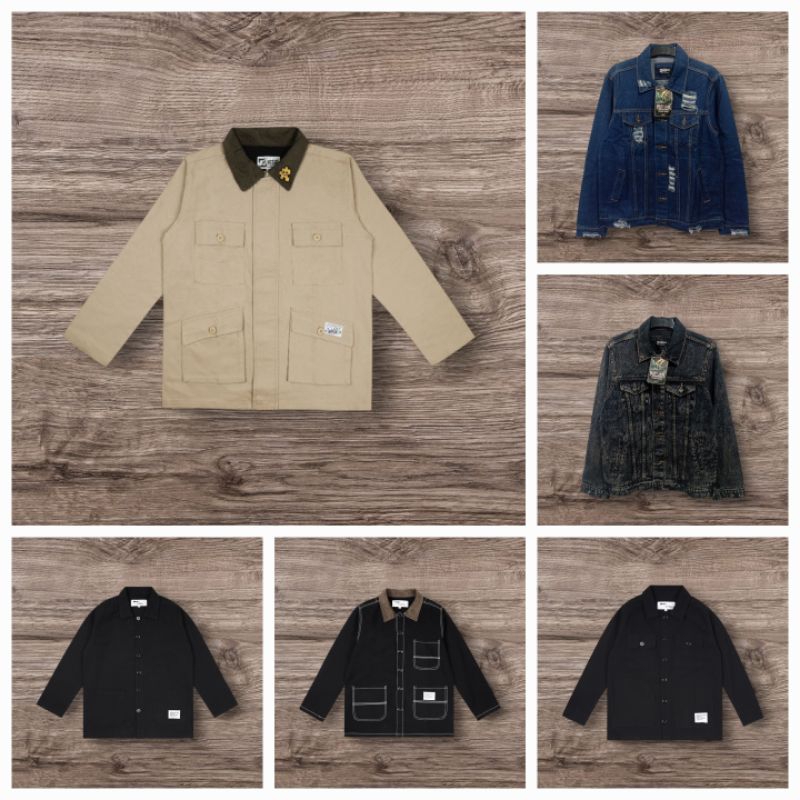 Denim Distro Jaket Jeans Keith Linen | Mary Jane, MRJN & NGT Original | Premium Shirt Unisex Work