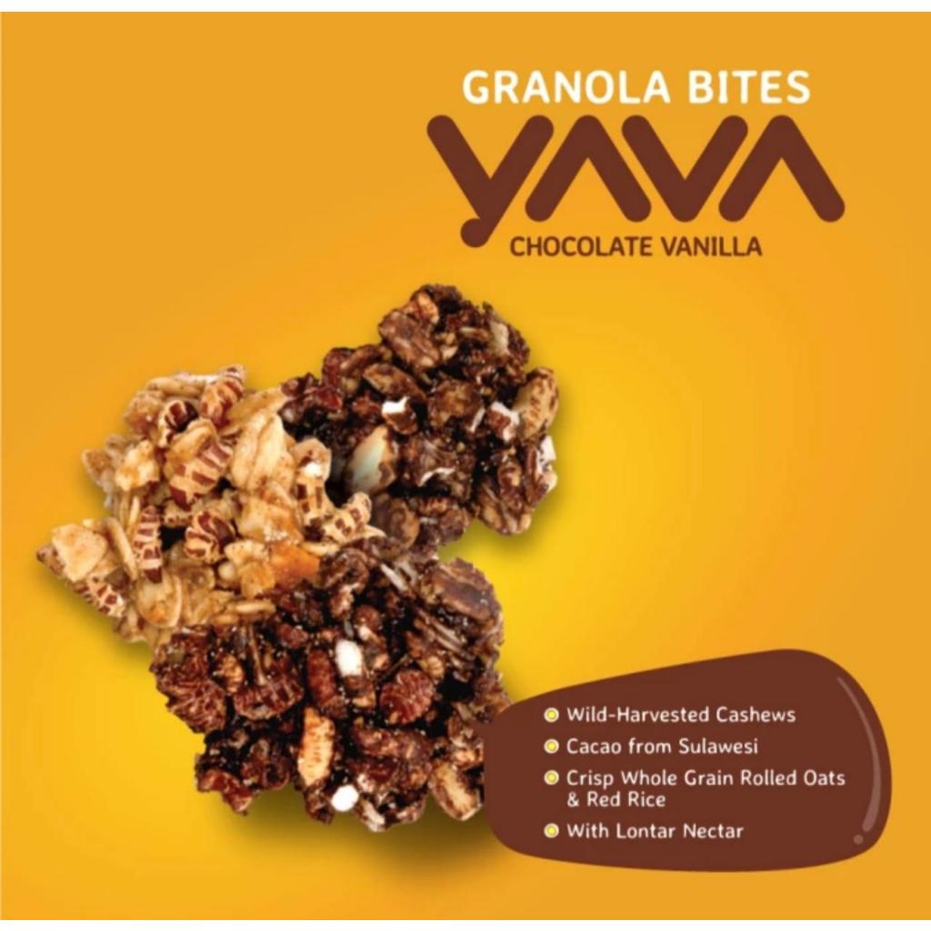 

Yava YaBites Granola Bites 125 Gram / Granola Cluster
