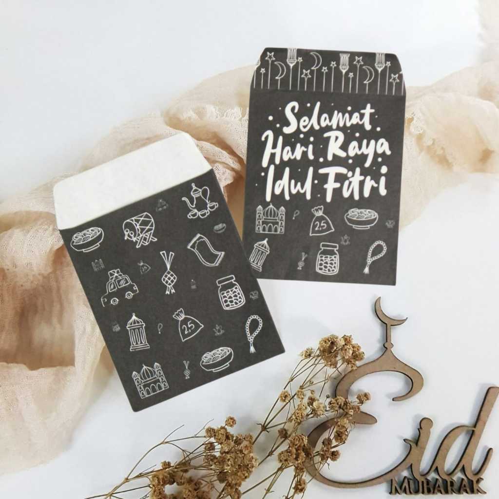 

( Isi 10 ) Amplop Lebaran Idul Fitri 1 Pack Isi 10 Lembar / Amplop Lebaran Murah kecil Ukuran 7,5 cm x 9 cm amplop lebaran 2025 / amplop