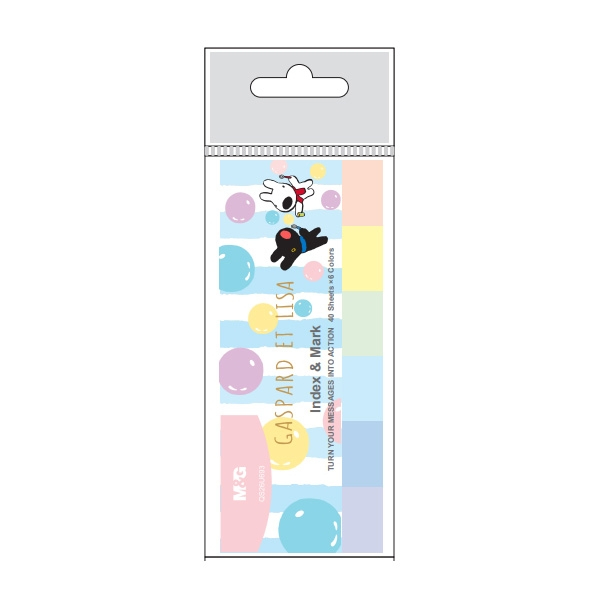 

TBMO M&G STICKY FLAGS GASPARD ET LISA 40SHEETS 10022307/26U693 -