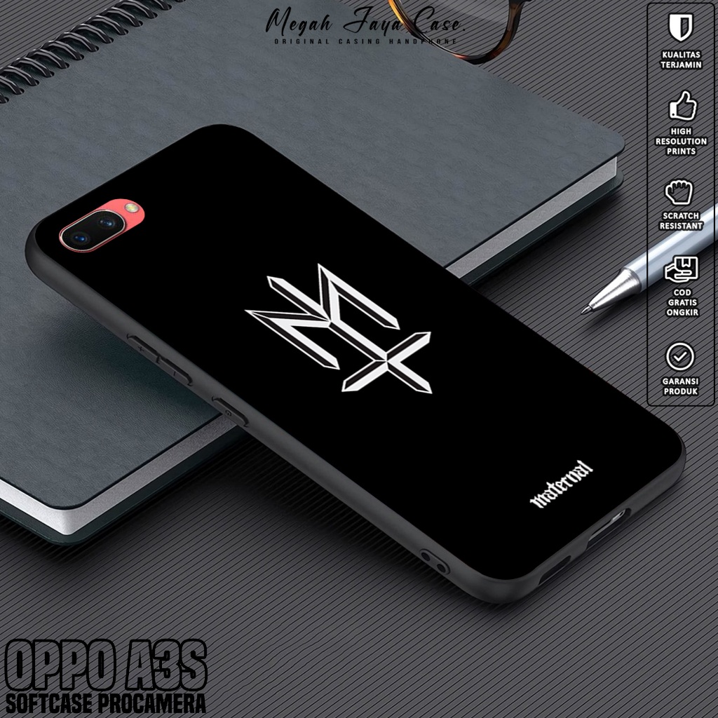 Case Oppo A3S - Casing Hp Oppo A3S Motif MTRNL - Silikon Oppo A3S - Softcase Hp Oppo A3S - Kondom Hp